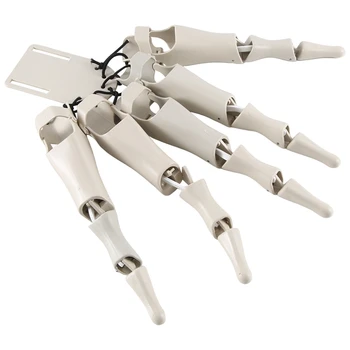 1 Komplet, Bijele Plastične Realan Ruke Kostura, Rekvizite za kandži Horor, rukavice za ruke