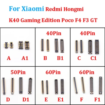 2 Kom. LCD zaslon Priključak FPC Usb Punjač Za Xiaomi Redmi Hongmi K40 Gaming Edition Poco F4 F3 GT 40 50 60 Pin