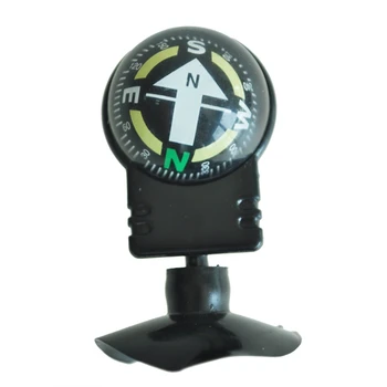 2X Kompas na ploči s instrumentima Navigacijski nosač za auto Brodovi kamiona Usisni Crna