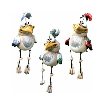 3 kom., smiješne figurice za uređenje piletine ograde, zabavne, vodootporan, dar za djecu, a također pogodna za unutarnjeg dvorišta