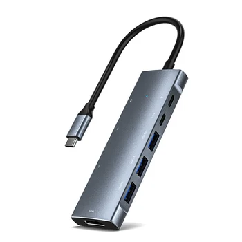 9 u 1 USB 3.0 Type C USB C HUB za Prijenosna RAČUNALA, Mac Pro, Macbook Pro sa HDMI Kompatibilnim audio adapter PD SD/TF 3,5 mm