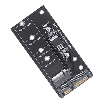 Adapter SSD M2 za SATA3.0 B Key Riser Board 22-Pinski Adapter Podrška NGFF 2230 2242 M2 SSD Podrška NGFF 2260 2280 M2 SSD
