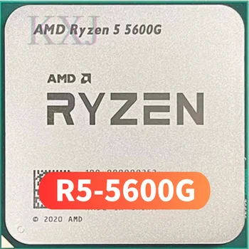 AMD Ryzen 5 5600G R5 5600G Procesor R5-5600G Igre procesor Socket AM4 3,9 Ghz Шестиядерный Двенадцатипоточный 65 W DDR4 Pribor za stolna računala