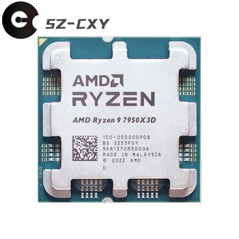 AMD Ryzen 9 7950X3D R9 7950X3D 4,2 Ghz 16-core 32-nit procesor Cpu 5 NM 128 M 100-100000908 Utičnicu AM5