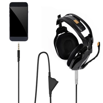 Audio 2,0 m za Astro A10 s regulatorom jačine zvuka Radi sa gaming slušalice Astro A40, A40TR Pogodan za PC, Xbox 1 PS4