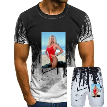 Baywatch Tv Emisije Pamela Anderson Leben Schutz Lizenziert Erwachsenen Majica Muška Хлопковая t-Shirt u stilu hip-hop