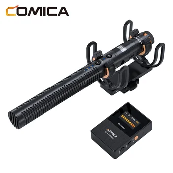 COMICA CVM-VM30 2.4 G Суперкардиоидный Kondenzatorski Bežični Mikrofon-sačmarica, Inovativni Ugrađeni Bežični mikrofon-shotgun