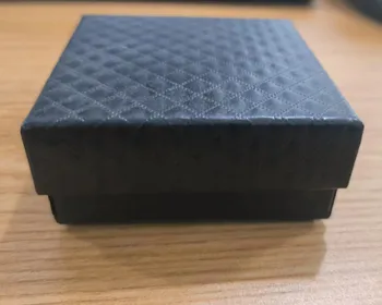 Crna proizvodnja kutija Za pakovanje narukvice, kutija sa najboljim pokloni za rođendan