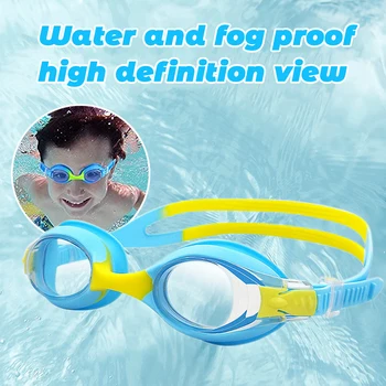 Dječje naočale za plivanje sa zaštitom od zamagljivanja i curenje, naočale za plivanje sa zaštitom od uv zračenja za djecu, dječake i djevojčice