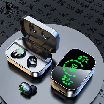 FLOVEME Nove bežične slušalice TWS Bluetooth 5.3 Slušalice Gaming slušalice Sa led zaslon Smart Touch Slušalice Bluetooth Auriculares