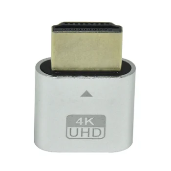 HDMI-kompatibilnu 4K lažno utikač s led pozadinskim osvjetljenjem za grafičke kartice, pribor za RAČUNALA, stolna računala/notebook adapter za vizualni prikaz B