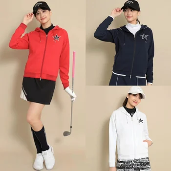 Japanski Golf, ženska proljeće-jesen majica sa dugim rukavima, moderan svakodnevno kaput na zatvarač, jaknu
