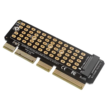 Kartica adaptera M2 NVME M. 2 M-Key M. 2 za PCI-E4.0 Pretvarač SSD PCIE4.0 s podrškom punoj brzini X4 1U Server za 2230-2280 M. 2 SSD