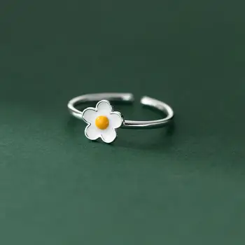 Korejski Stil Zvijezda Jednostavni Cvjetni prsten za Žene Vjenčanje Dekoracije na Valentinovo Pokloni Ljubavnik Prsten na prst 2023