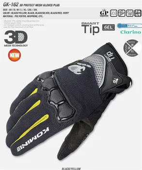 ljetna novost GK162, 3D mrežaste rukavice za jahanje, moto rukavice, moto utrke, veličina M, L, XL