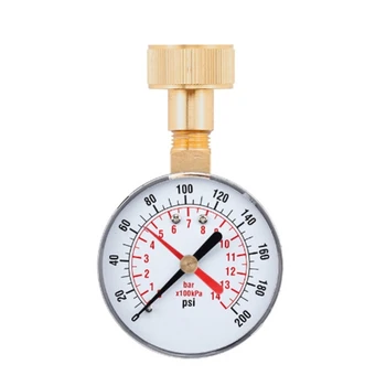 Mini manometar tlaka vode sa dial-mjerni instrument 3/4 