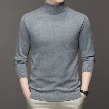Muški džemper, topao i jednostavan pulover dugih rukava, džemper, водолазка, muška odjeća