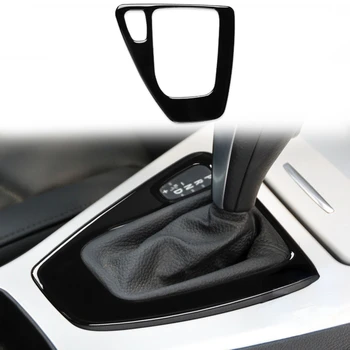Naljepnica za kućište mjenjača u vozilu, ukrasna maska za BMW serije 3 E90 E92 2005-2008 2010 2011 2012, Pribor crne boje