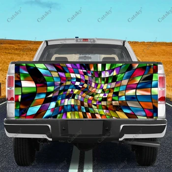 Naljepnice Za kamione s apstraktni Uzorak, Oznaka na Stražnja vrata Kamiona, Grafički naljepnice za Vozila SUV
