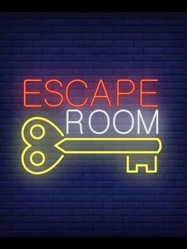 Neonski znak s Room Escape s logotipom key club power Lampe za uređenje doma resterant light Hotel na red Kava Učinak Privlači svjetlo