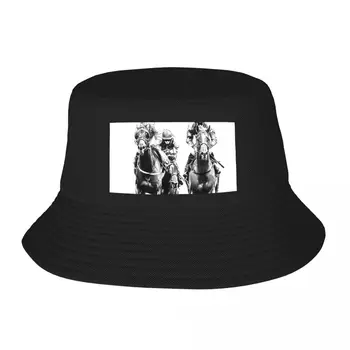 Nova crno-bijela panama Turf Kings, солнцезащитная tvrdi šešir, luksuznu žensku kapu, muška
