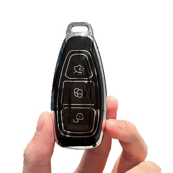 Novi Automobil na Daljinski Upravljač Smart Key Case Od TPU, Torbica-Privjesak Za Ford Focus 3 4 ST Mondeo MK3 MK4 Fiesta i Fusion Kuga 2013 2014 2015 2017