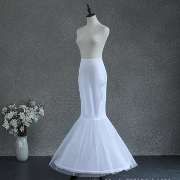 Novi dolazak, bijela donja suknja-sirena, donja suknja za banket, elegantan ženstvena donja suknja