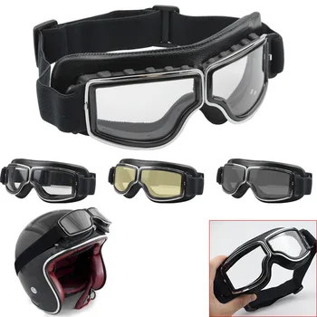 Novi moto retro zaštitne naočale za oči, off-road vjetrobranska stakla, čaše za jahanje