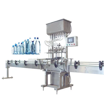 Potpuno automatski stroj za flaširanje mineralne vode u boce 3 u 1 s rotirajućim mehanizmom za flaširanje
