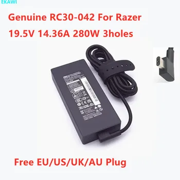 Pravi RC30-042 19,5 V 14.36 A 280 W 3 rupe RC30-042302 RC30-04230200 ac Adapter Za Punjač za laptop Razer