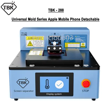 TBK 288 Ugrađena pumpa za Vakuum LCD Glumac, Separator Potpuno Automatski Prediktivni Alat za Brisanje zaslona s Uredom za Telefon 5S-13ProMax