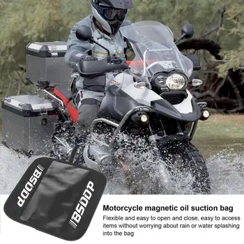 Torba za motocikl sa magnetnim spremnikom, vodootporna torba za telefon, magnetski torbica za mobilni uređaj s ručnim remenom, osetljiv torbica za nosač Touchscren