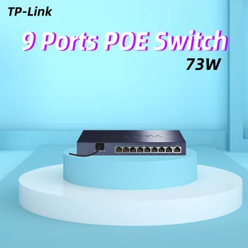 TP-LINK TL-SG1009PH 9-port Switch PoE s punim Гигабитным Ethernet, 8 Kabela za praćenje POE, pristupna Točka, Inteligentni Wifi