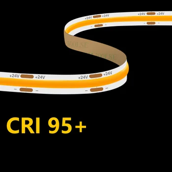 Visoka CRI Ra95 + COB led traka Bijele boje s podesivim svjetline, puni raspon