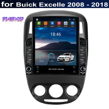 Za Tesla Style 2Din Android12 Auto Radio Za Buick Excelle 2008-2018 Media Player GPS Stereo Carplay DSP skladište