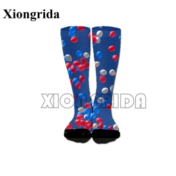 Кавайные slatka čarape s balonima, Raznobojnim muške čarape s balonom, pamučne Novost, 3D čarape, Moderan sportski duge čarape, u stilu Харадзюку, Novi