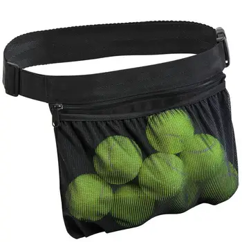 Поясная torbu za teniske loptice Lako smjestiti 6-8 teniskih loptica, teniski remen za pohranu teniskih lopti i lopti za marinade